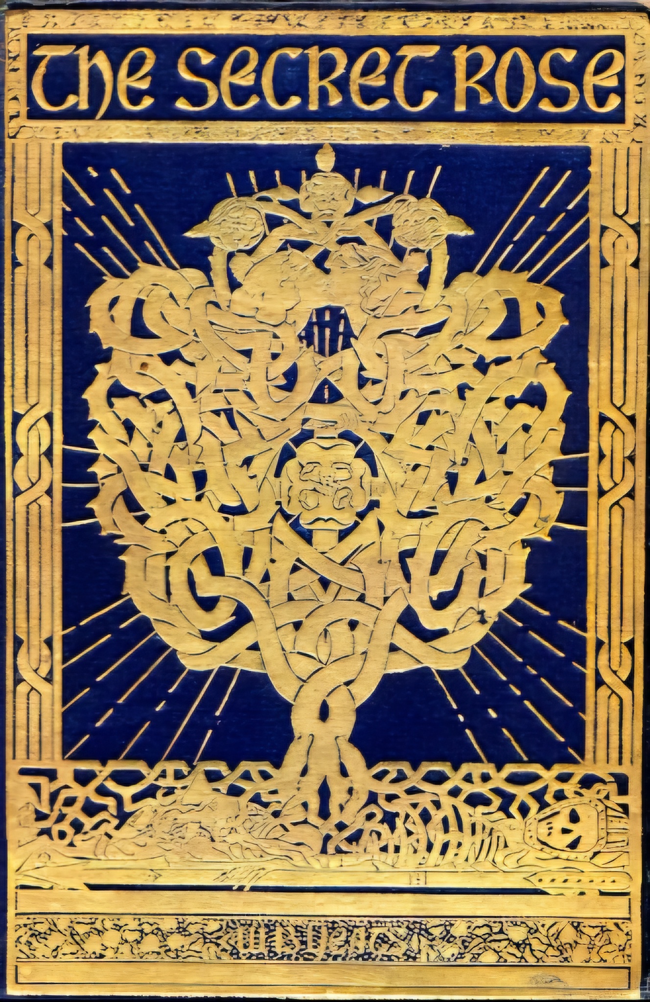 Ampliar: Deseño de Portada de Althea Gyles para The Secret Rose de W. B. Yeats